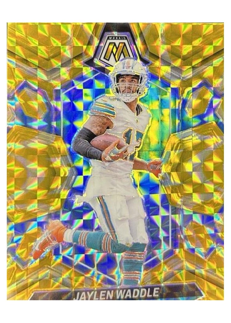 2024 Panini Mosaic Base Set Jaylen Waddle #138 card