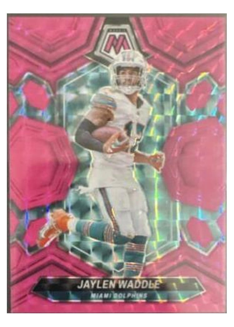 2024 Panini Mosaic Base Set Jaylen Waddle #138 card