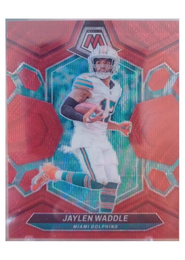 2024 Panini Mosaic Base Set Jaylen Waddle #138 card