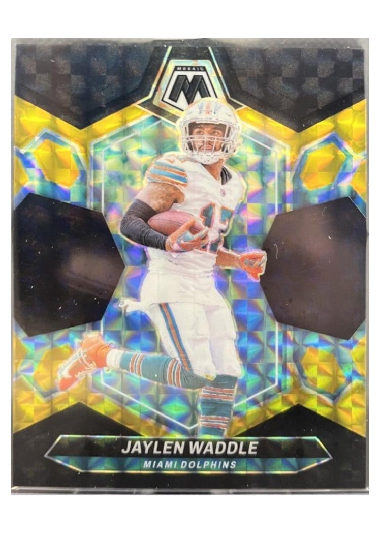 2024 Panini Mosaic Base Set Jaylen Waddle #138 card