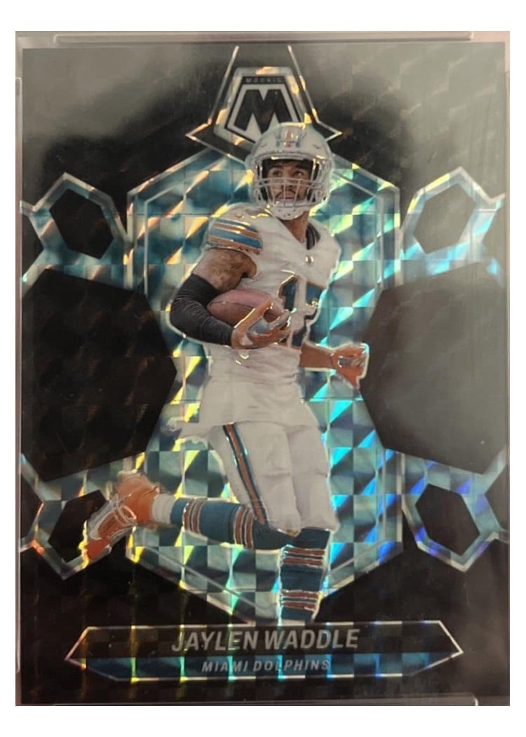 2024 Panini Mosaic Base Set Jaylen Waddle #138 card