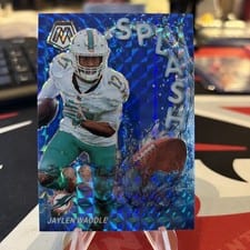 2024 Panini Mosaic Splash Mosaic Jaylen Waddle #SS-JWE card