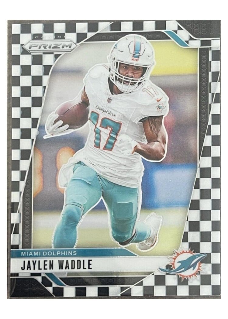 2024 Panini Prizm Base Set Jaylen Waddle #178 card