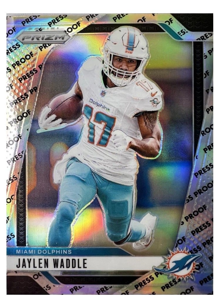 2024 Panini Prizm Base Set Jaylen Waddle #178 card