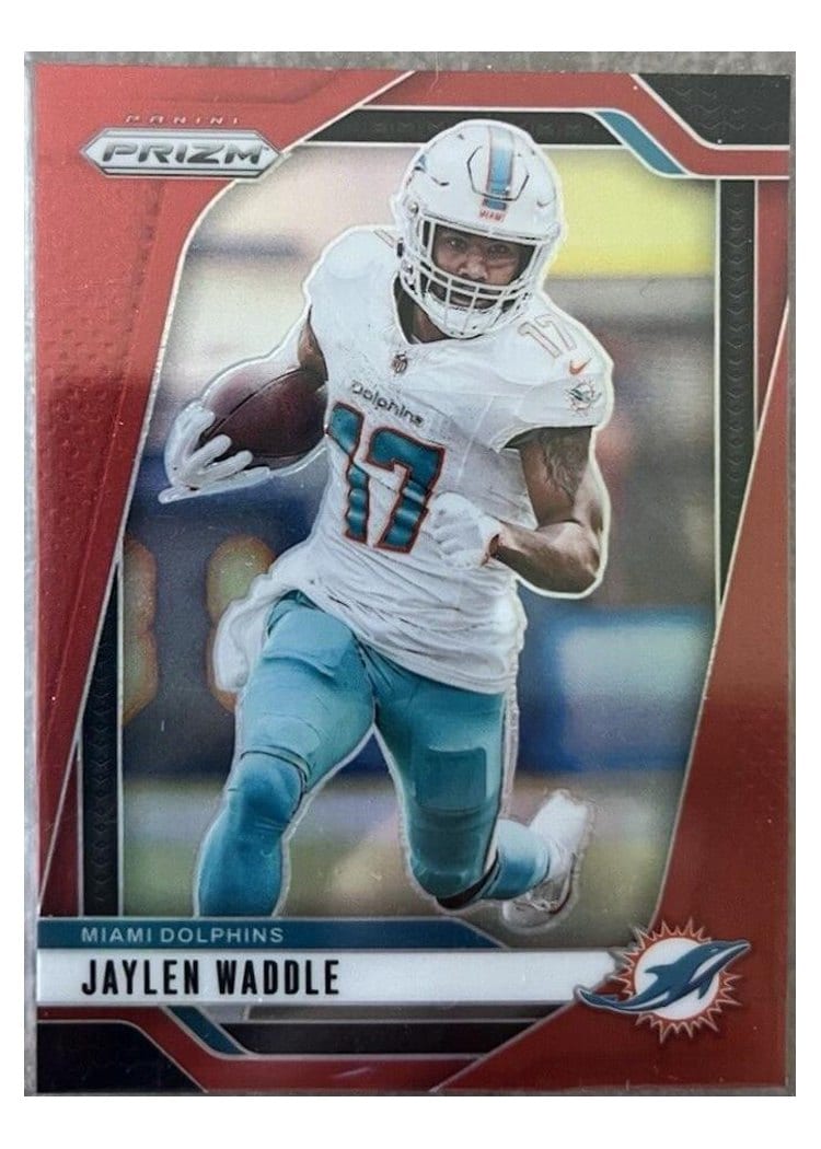 2024 Panini Prizm Base Set Jaylen Waddle #178 card