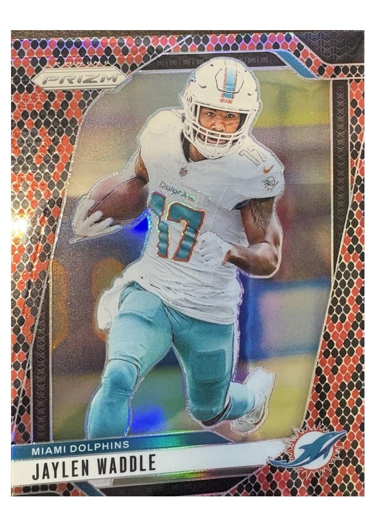 2024 Panini Prizm Base Set Jaylen Waddle #178 card