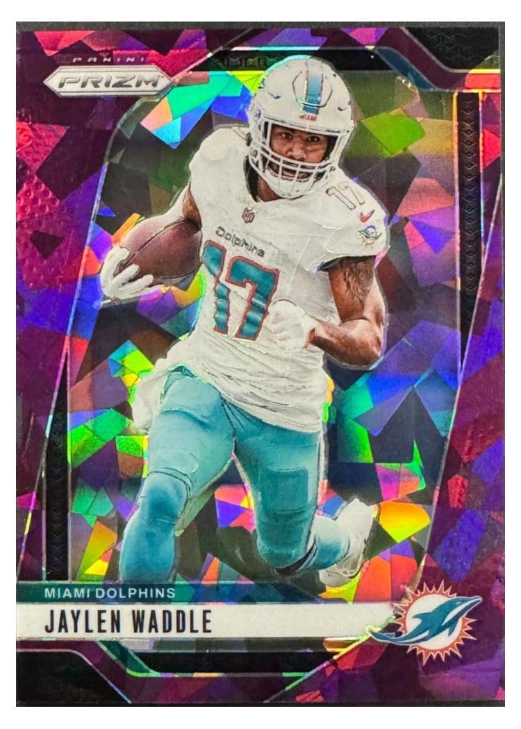 2024 Panini Prizm Base Set Jaylen Waddle #178 card