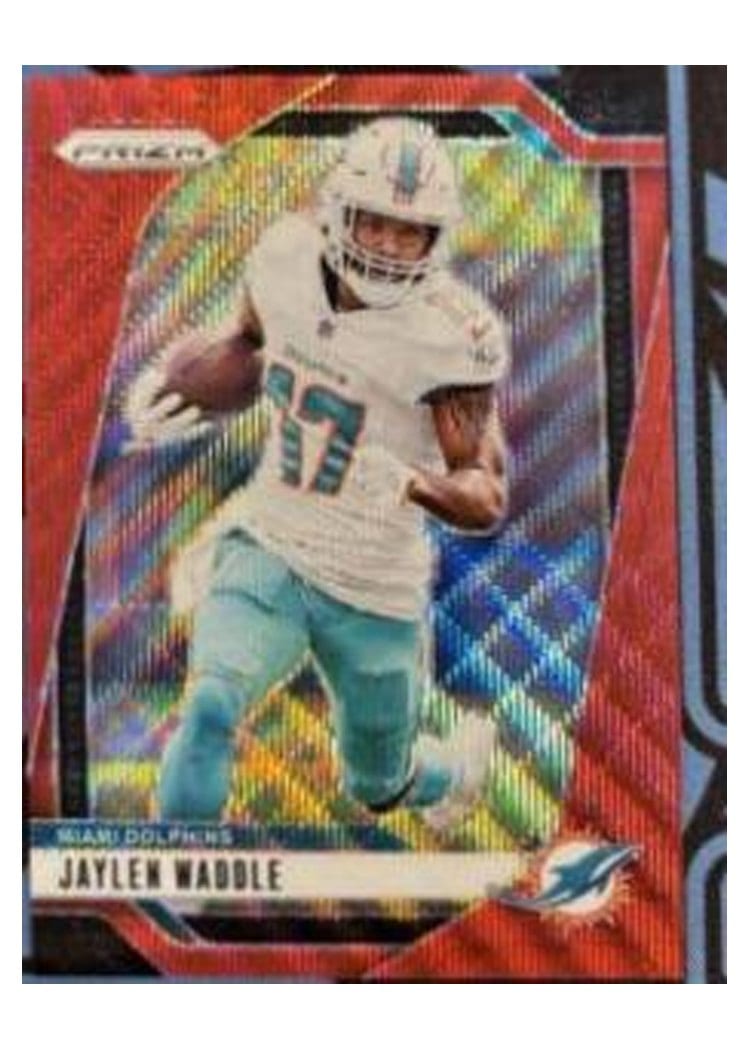 2024 Panini Prizm Base Set Jaylen Waddle #178 card