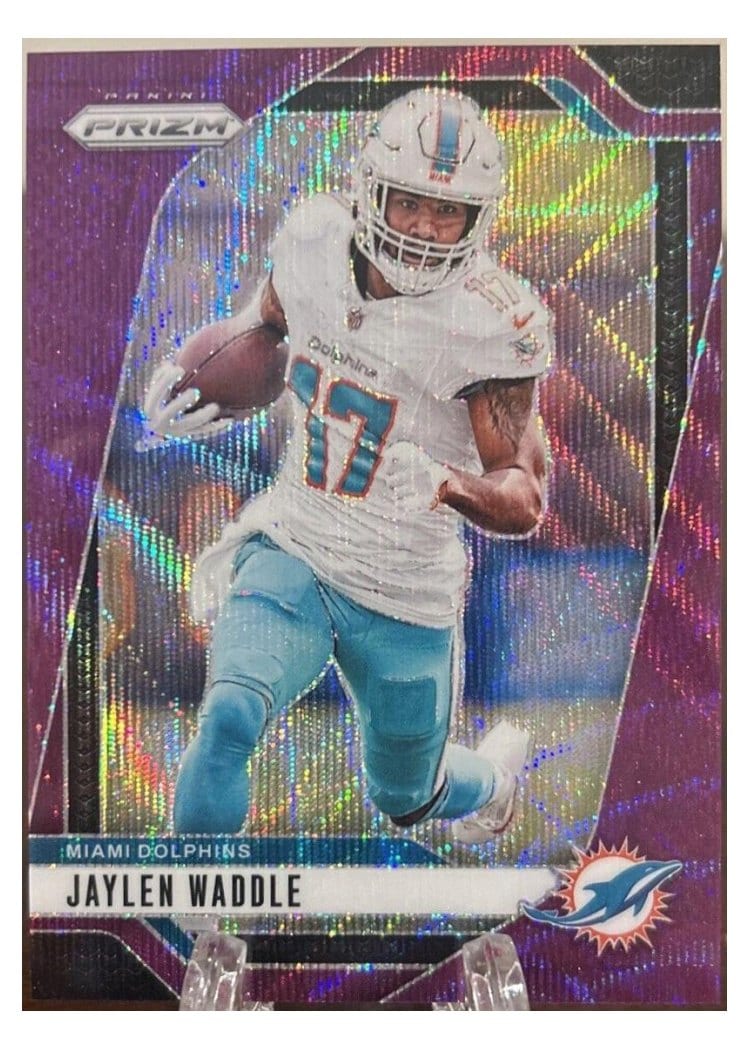 2024 Panini Prizm Base Set Jaylen Waddle #178 card
