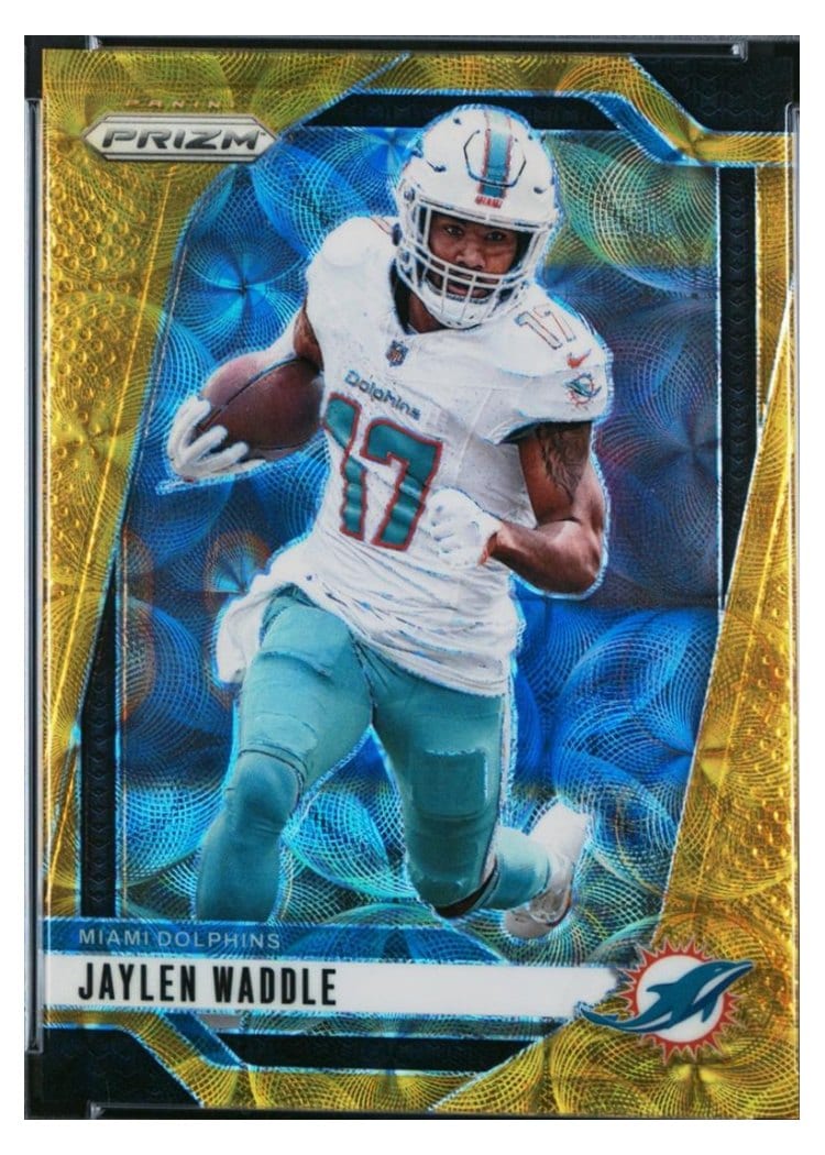 2024 Panini Prizm Base Set Jaylen Waddle #178 card