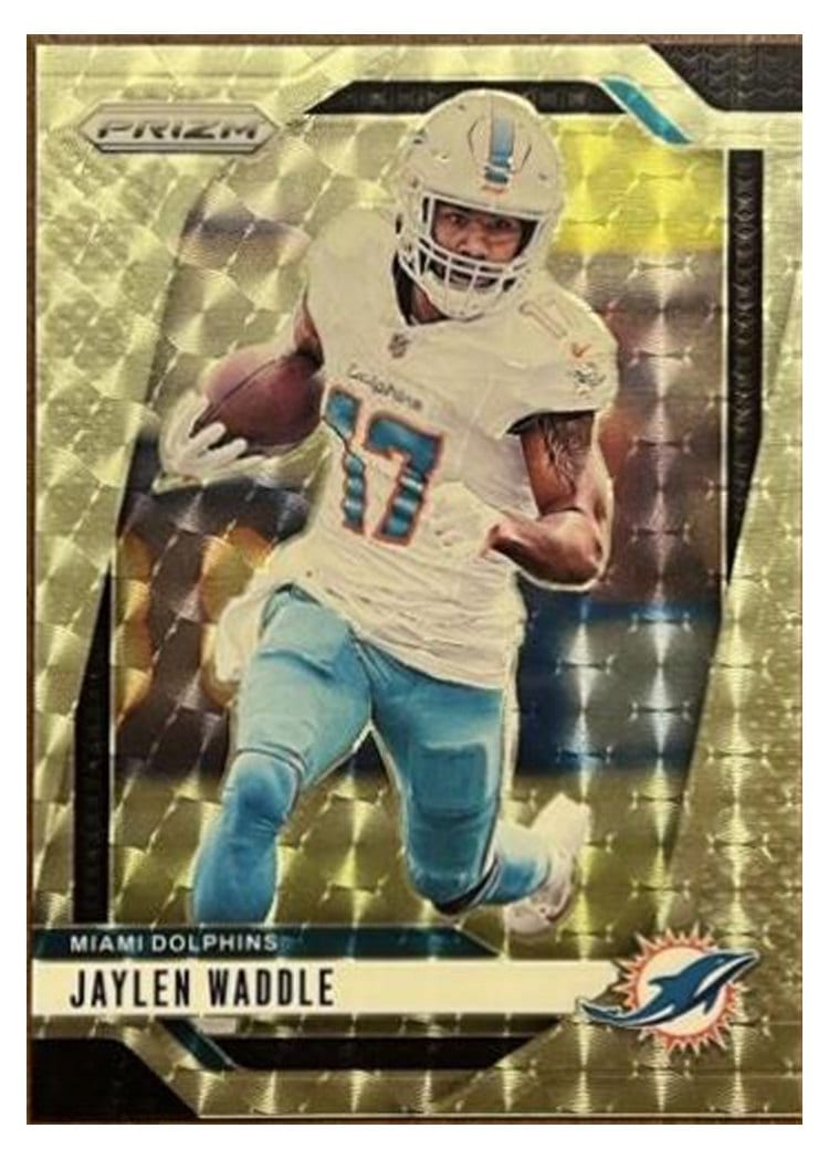 2024 Panini Prizm Base Set Jaylen Waddle #178 card