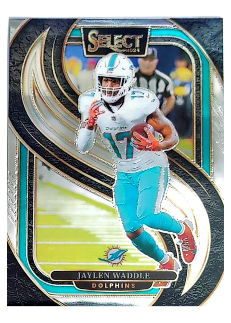 2024 Panini Select Base Set Jaylen Waddle #168 card