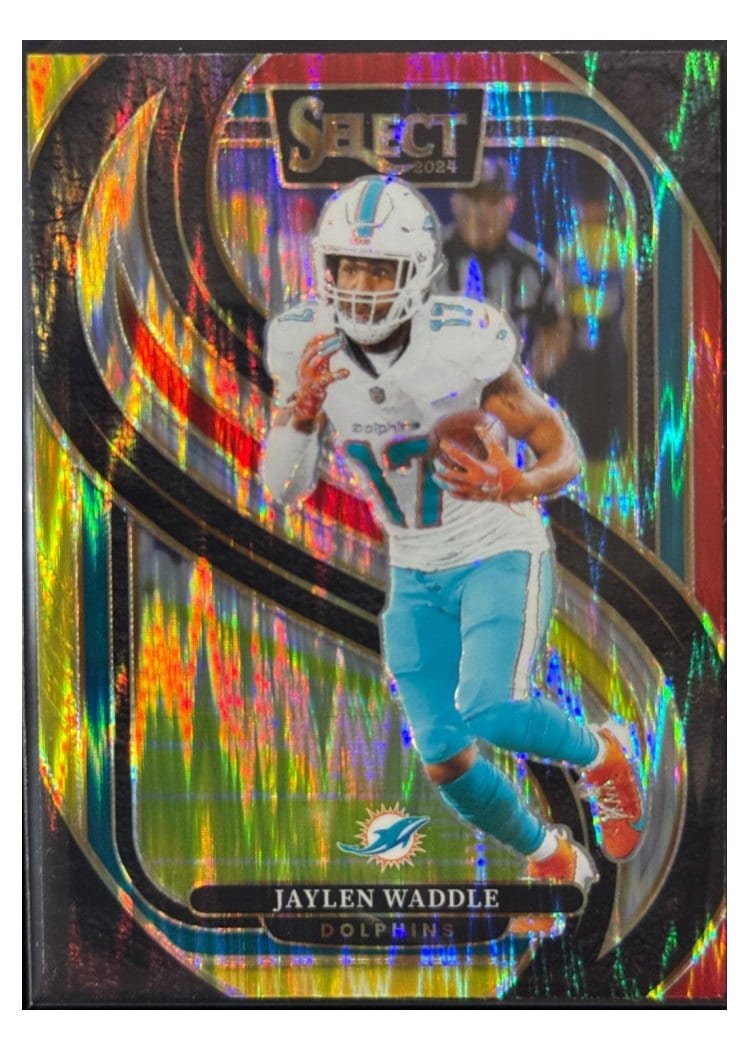2024 Panini Select Base Set Jaylen Waddle #168 card