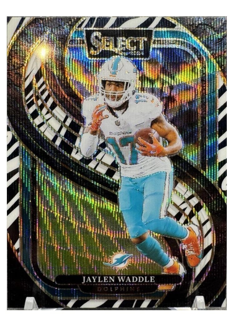 2024 Panini Select Base Set Jaylen Waddle #168 card
