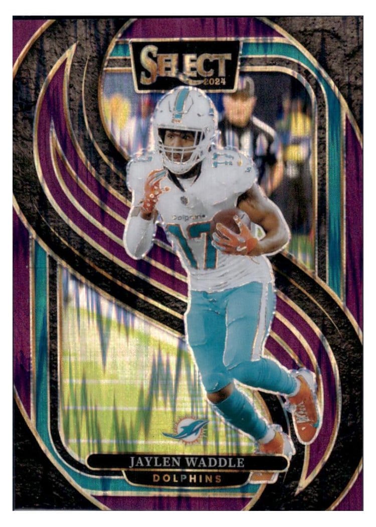 2024 Panini Select Base Set Jaylen Waddle #168 card