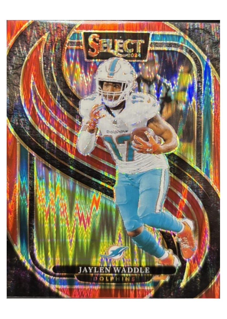 2024 Panini Select Base Set Jaylen Waddle #168 card