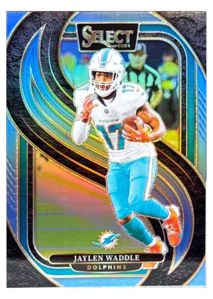 2024 Panini Select Base Set Jaylen Waddle #168 card