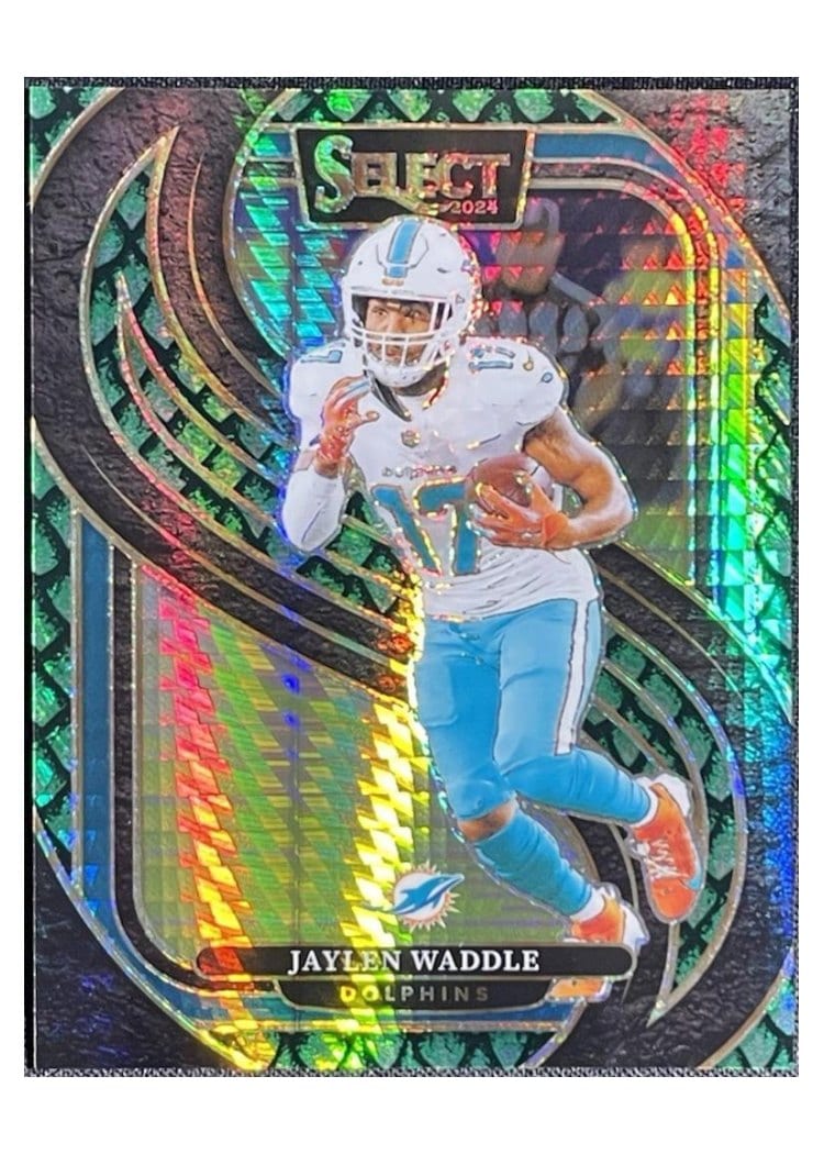 2024 Panini Select Base Set Jaylen Waddle #168 card