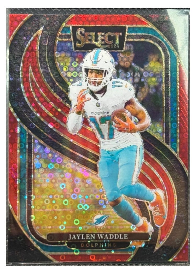 2024 Panini Select Base Set Jaylen Waddle #168 card