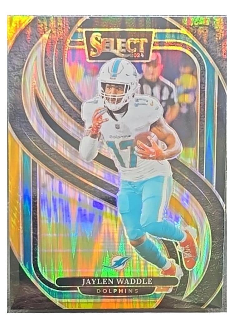 2024 Panini Select Base Set Jaylen Waddle #168 card