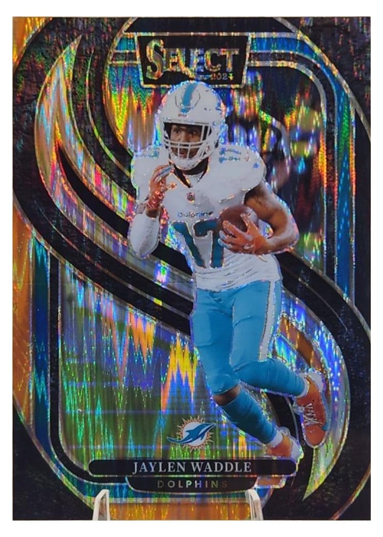 2024 Panini Select Base Set Jaylen Waddle #168 card