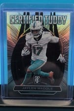 2024 Panini Totally Certified Certified Tuddy Jaylen Waddle #15 card