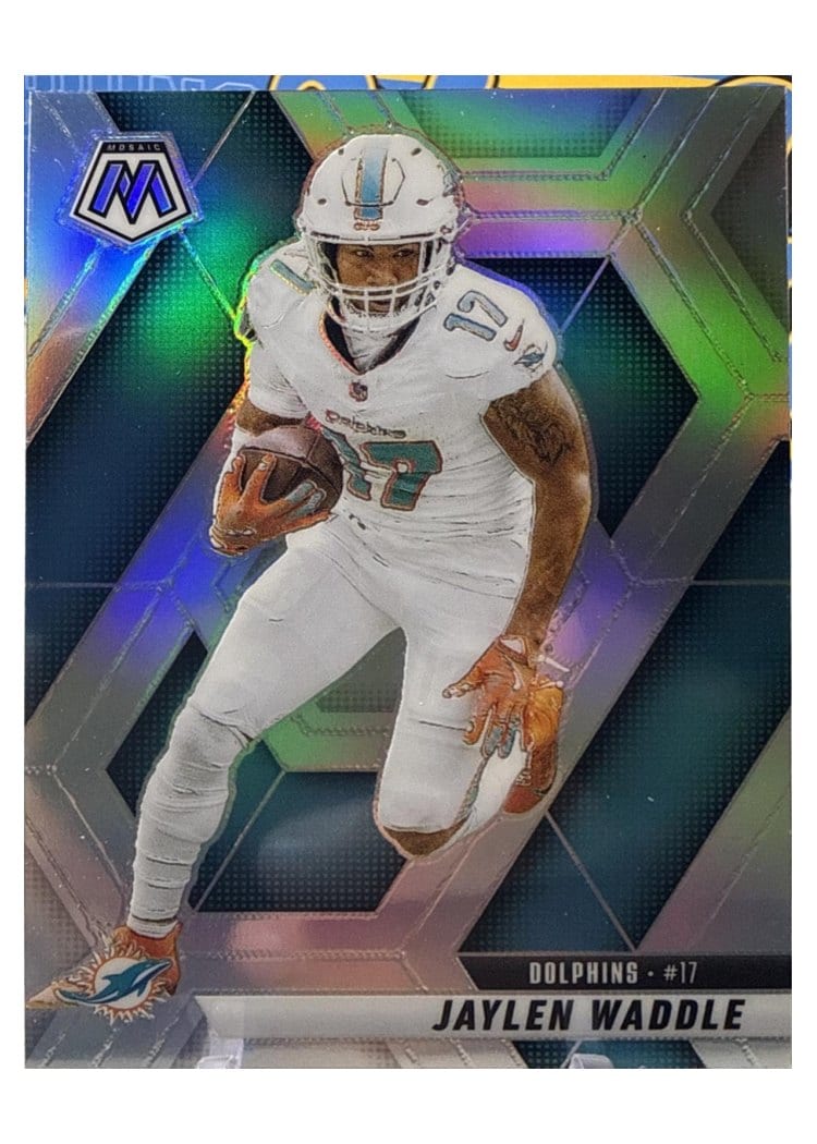 2025 Panini Mosaic Base Set Jaylen Waddle #155 card