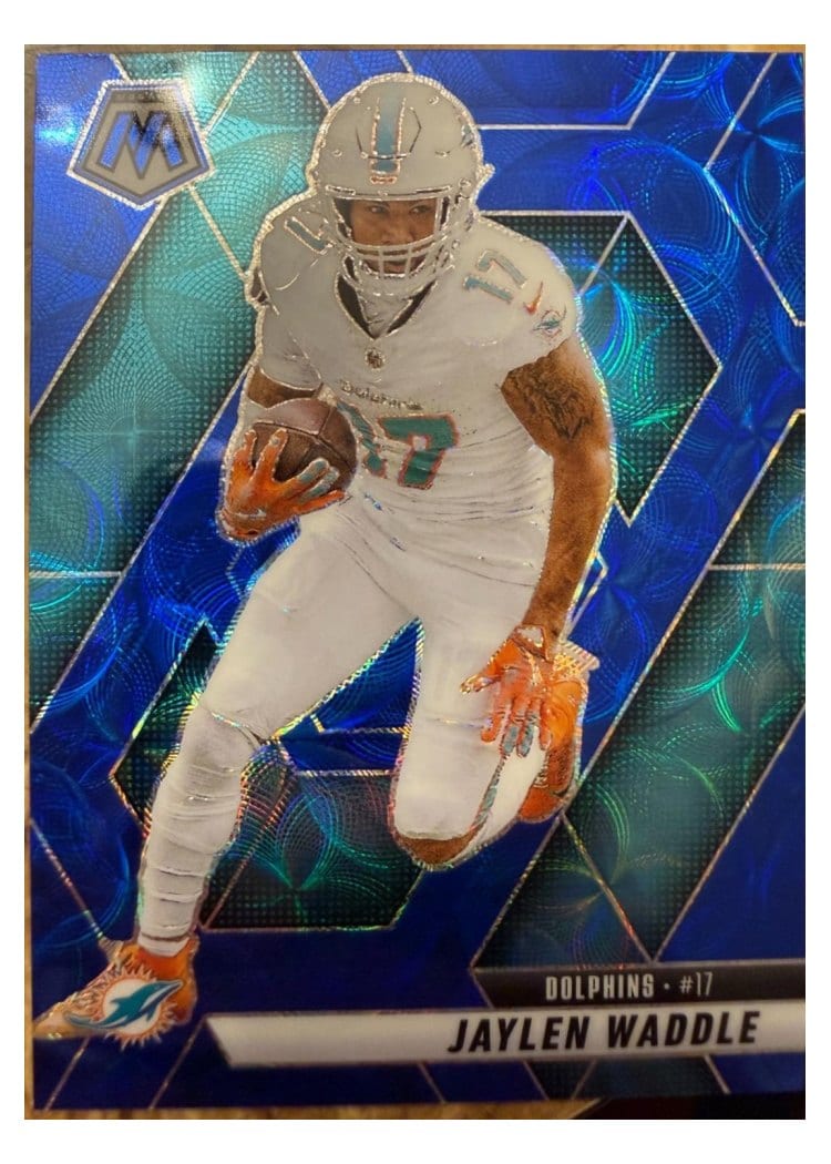 2025 Panini Mosaic Base Set Jaylen Waddle #155 card