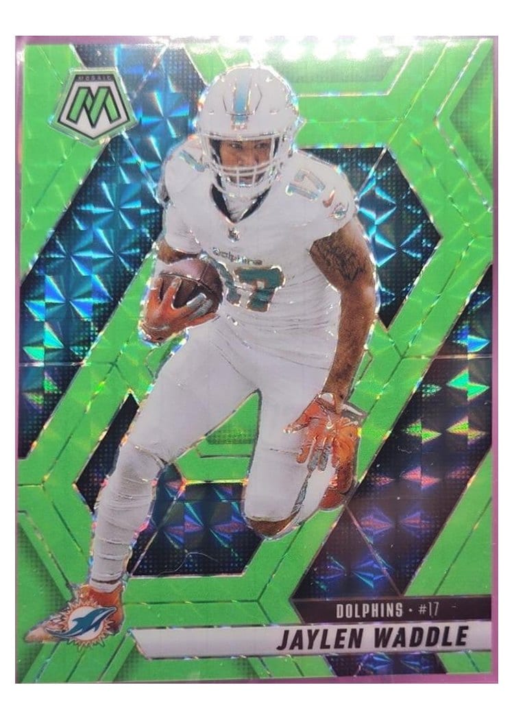 2025 Panini Mosaic Base Set Jaylen Waddle #155 card