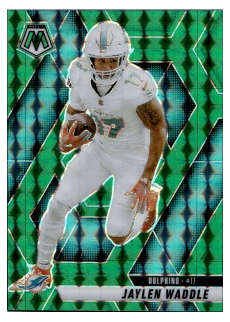 2025 Panini Mosaic Base Set Jaylen Waddle #155 card