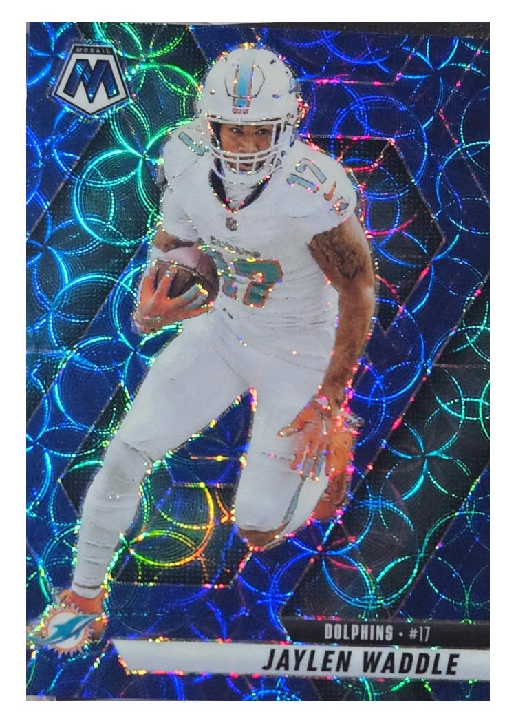 2025 Panini Mosaic Base Set Jaylen Waddle #155 card
