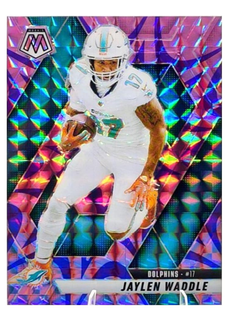 2025 Panini Mosaic Base Set Jaylen Waddle #155 card
