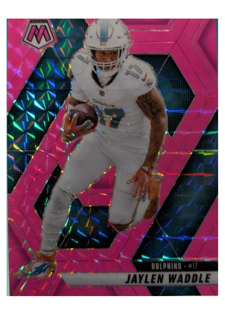 2025 Panini Mosaic Base Set Jaylen Waddle #155 card