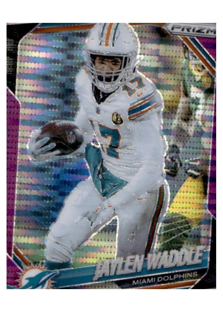 2025 Panini Prizm Base Set Jaylen Waddle #172 card