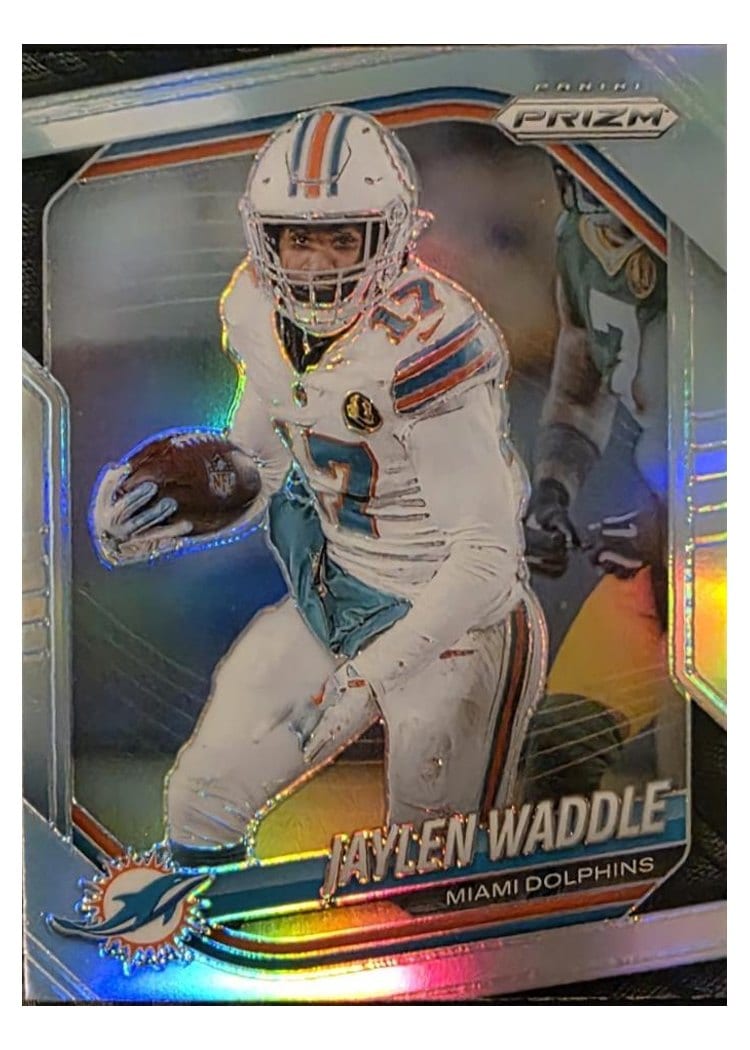 2025 Panini Prizm Base Set Jaylen Waddle #172 card