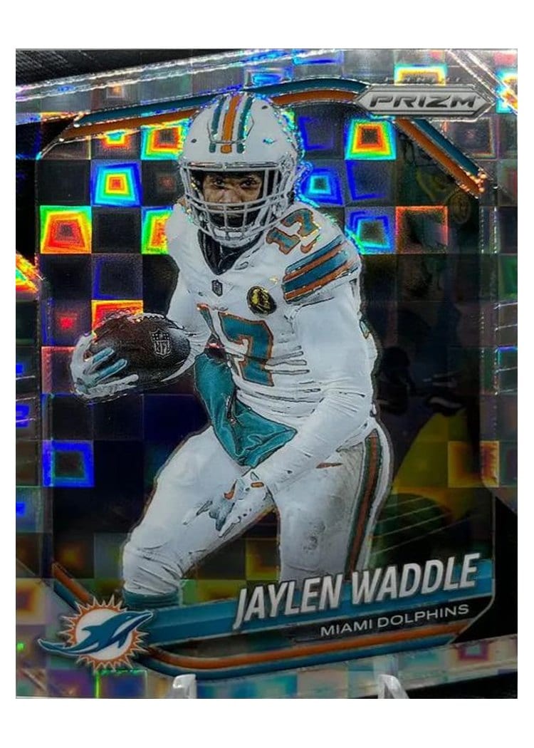 2025 Panini Prizm Base Set Jaylen Waddle #172 card