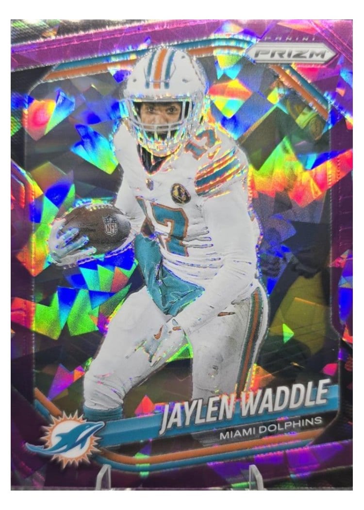 2025 Panini Prizm Base Set Jaylen Waddle #172 card