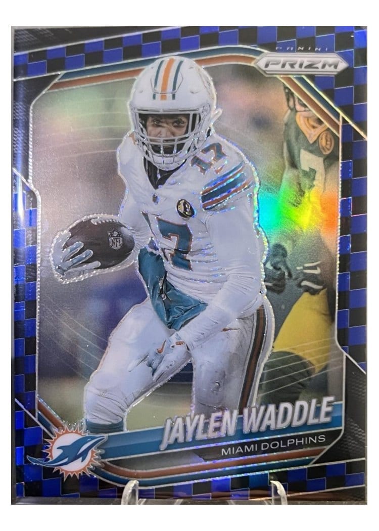 2025 Panini Prizm Base Set Jaylen Waddle #172 card