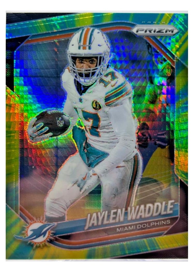 2025 Panini Prizm Base Set Jaylen Waddle #172 card
