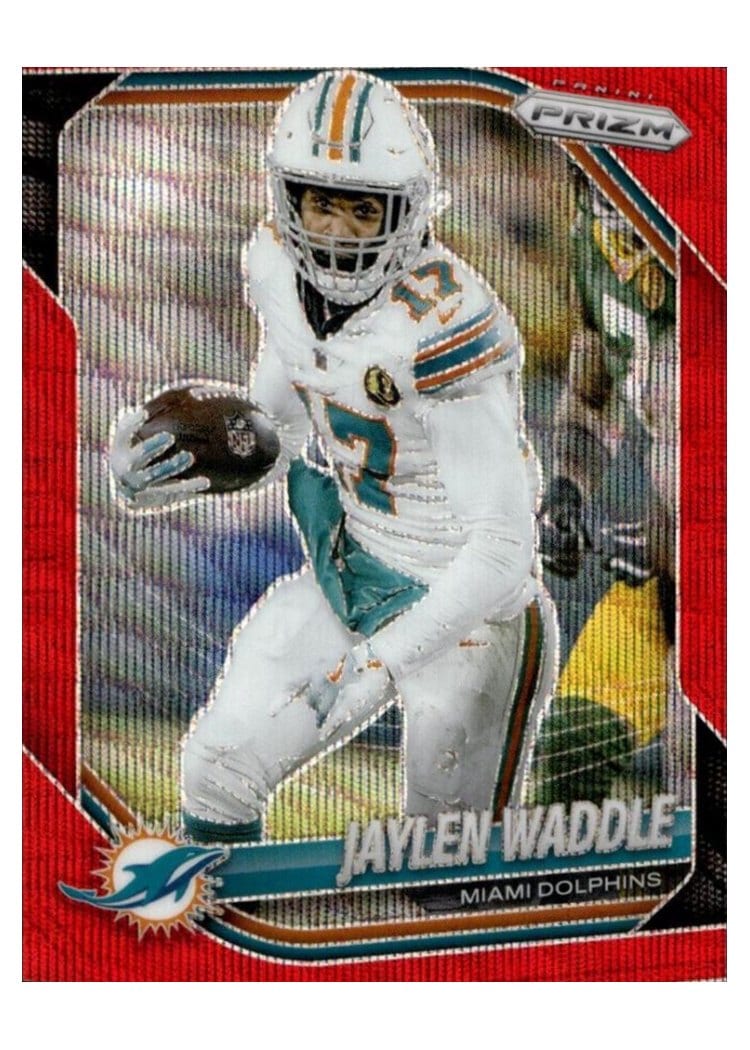2025 Panini Prizm Base Set Jaylen Waddle #172 card