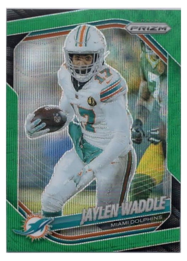 2025 Panini Prizm Base Set Jaylen Waddle #172 card