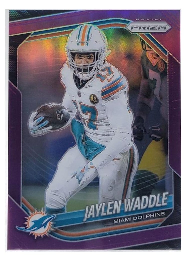 2025 Panini Prizm Base Set Jaylen Waddle #172 card
