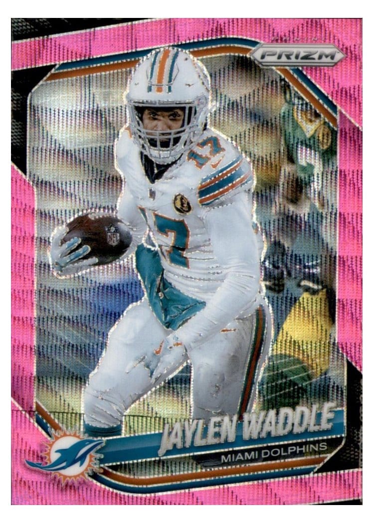 2025 Panini Prizm Base Set Jaylen Waddle #172 card