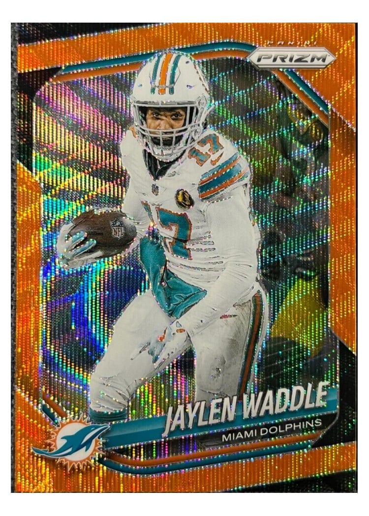 2025 Panini Prizm Base Set Jaylen Waddle #172 card