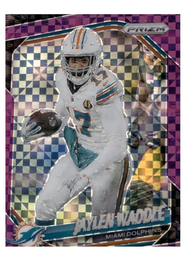 2025 Panini Prizm Base Set Jaylen Waddle #172 card