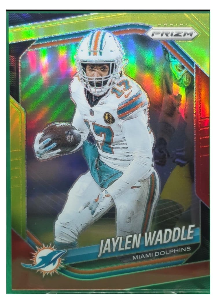 2025 Panini Prizm Base Set Jaylen Waddle #172 card