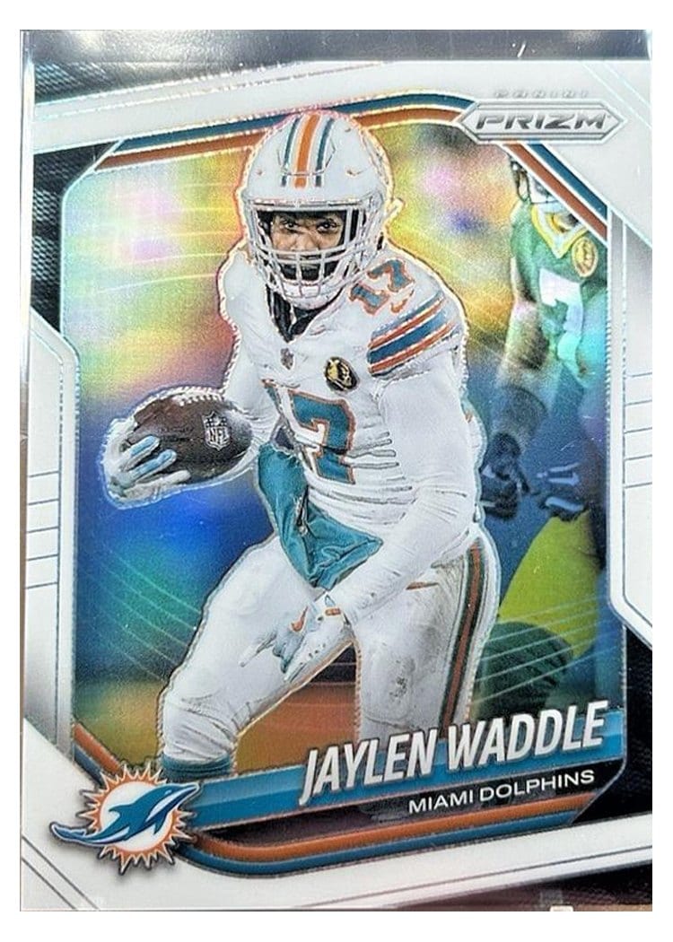 2025 Panini Prizm Base Set Jaylen Waddle #172 card