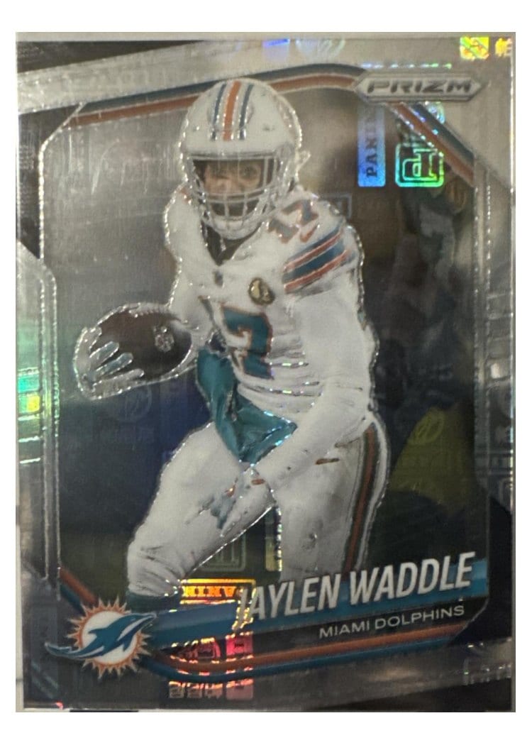 2025 Panini Prizm Base Set Jaylen Waddle #172 card