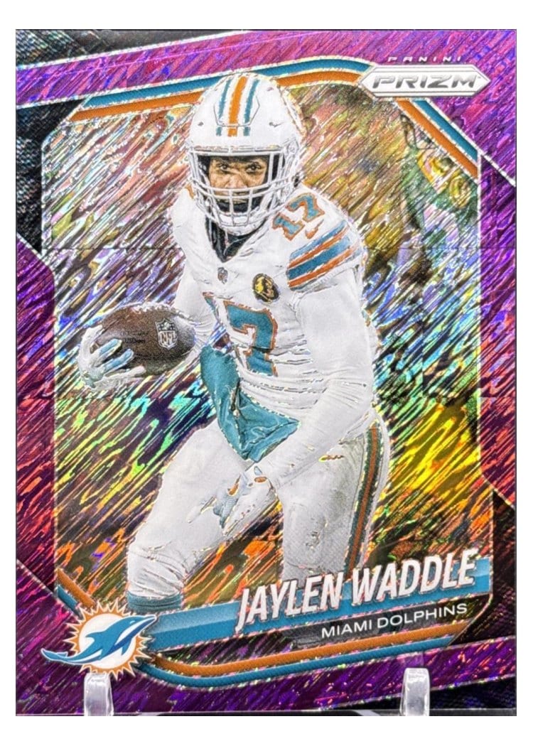 2025 Panini Prizm Base Set Jaylen Waddle #172 card