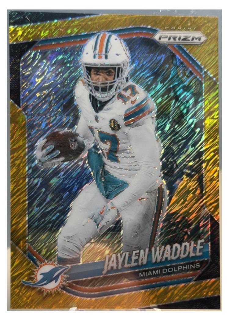 2025 Panini Prizm Base Set Jaylen Waddle #172 card